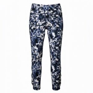 GAIAM High Rise Active Leggings Blue XS